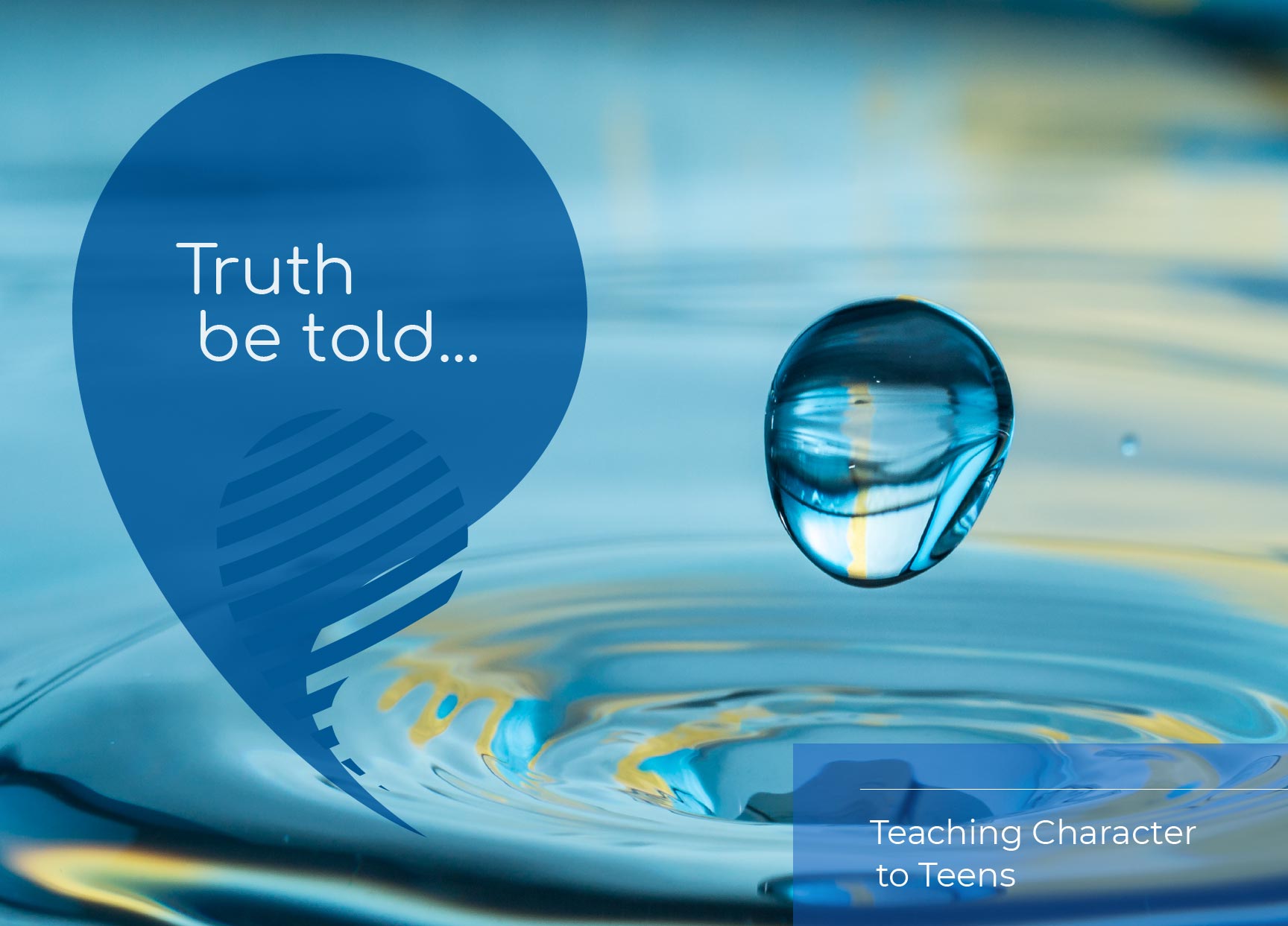 Resources on teaching teens character, values